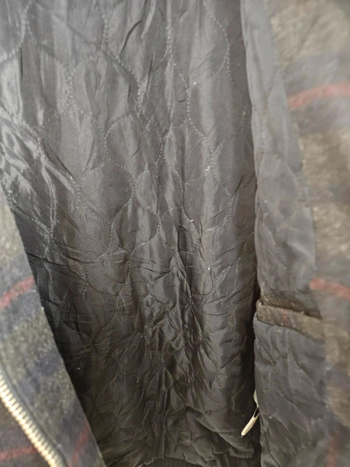 Levis Mens Heavy Weight Wool Blend Full Zip Bomber Jacket - M/Medium.