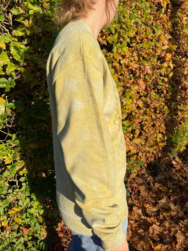 Sublime Long Beach Mustard Pullover Jumper/Sweatshirt - M/Medium