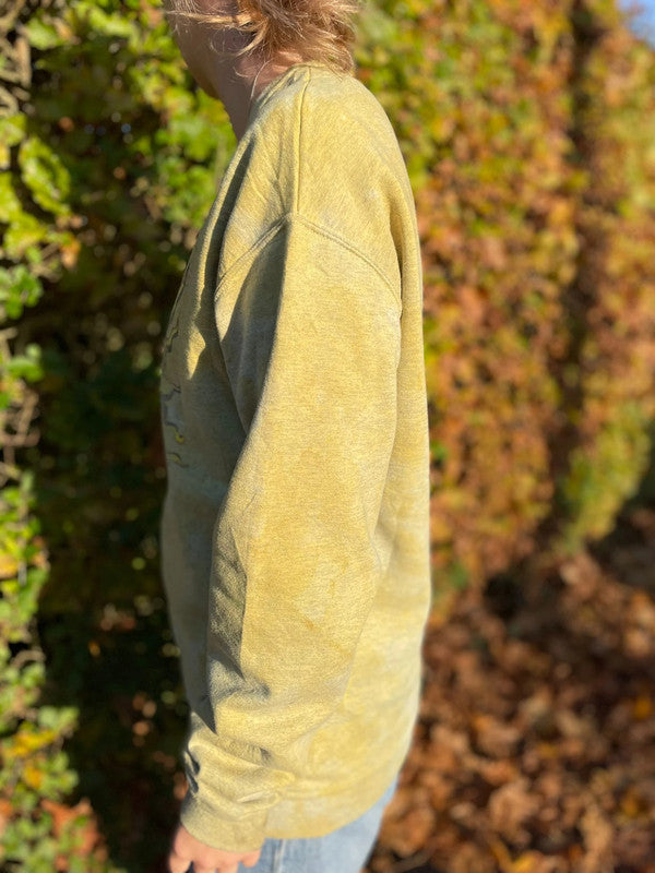 Sublime Long Beach Mustard Pullover Jumper/Sweatshirt - M/Medium