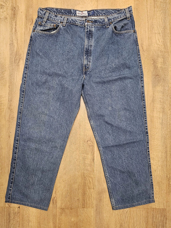 Levi's Vintage Blue Orange Tab Jeans 540 Relaxed Fit - W39/27L