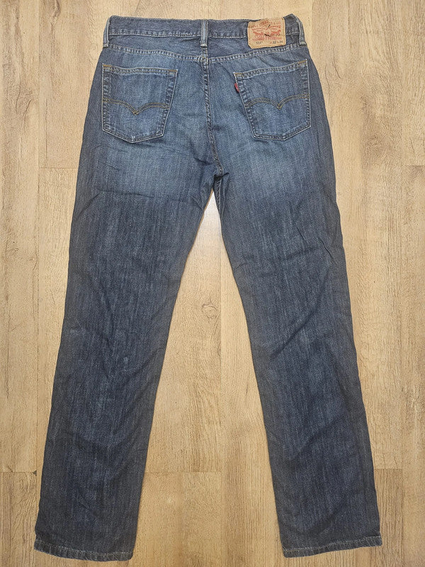 Levi's Blue Jeans 514 Straight Fit - W33/33L