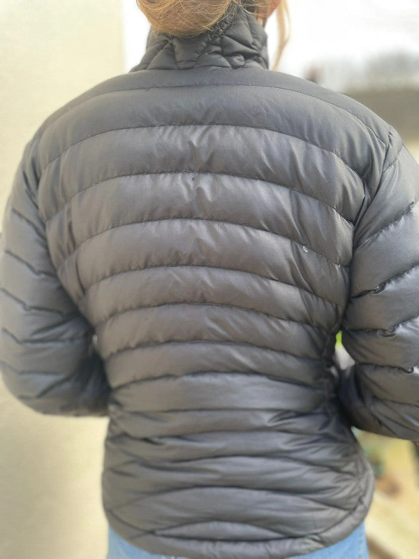 Womens Patagonia Black Full Zip Puffer Jacket - S/Small (M)
