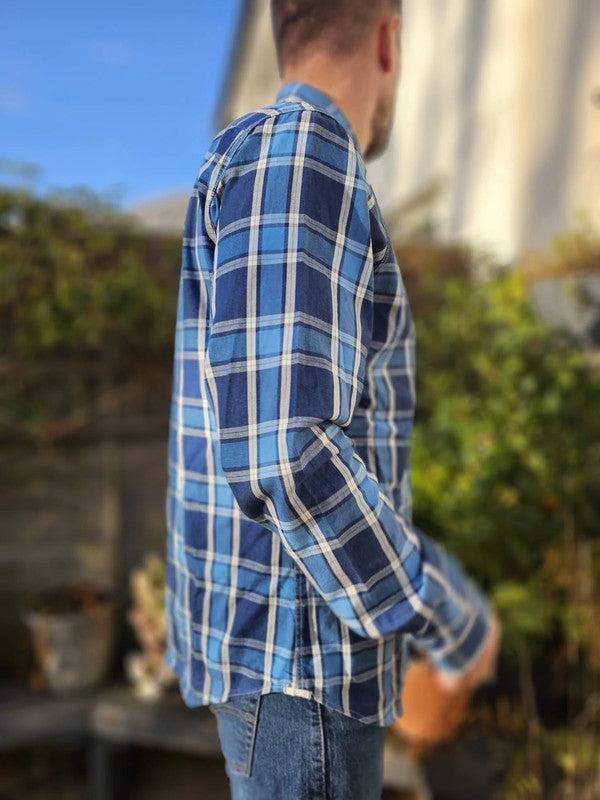 Levi's Long Sleeve Multicolour Check Checkered Shirt - XL/Extra Large