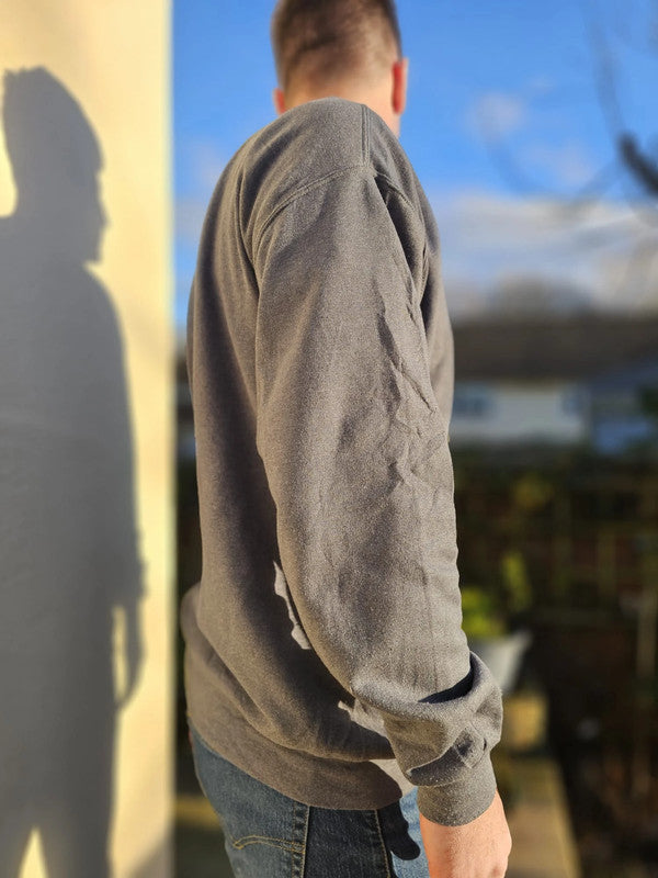 Unisex Grey Poetic Justice Tupac Pullover Hoodie - M/Medium