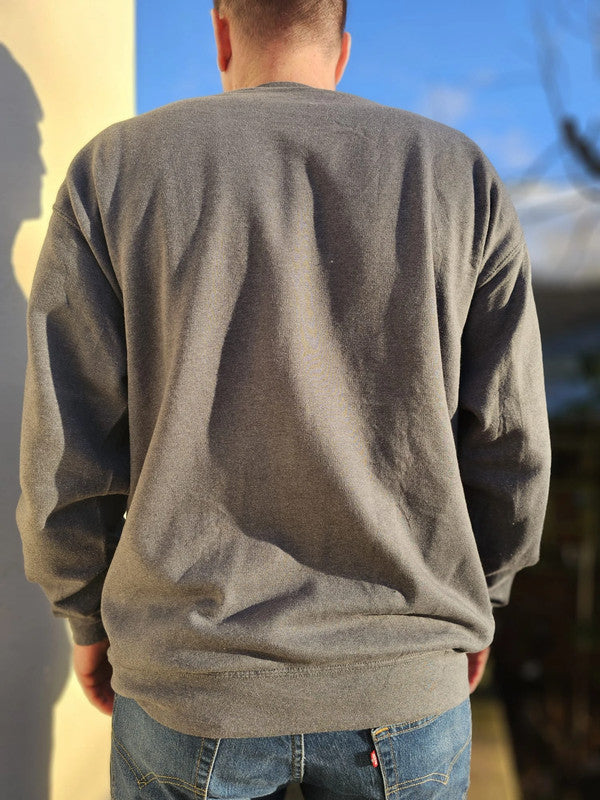 Unisex Grey Poetic Justice Tupac Pullover Hoodie - M/Medium