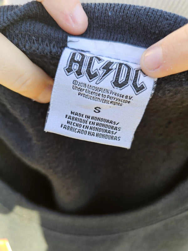 ACDC 'Plug Me In' Pullover Sweatshirt/Jumper - S/Small