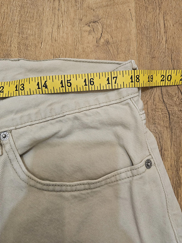 Levi's Cream Jeans 505 Regular Fit - W36/28L