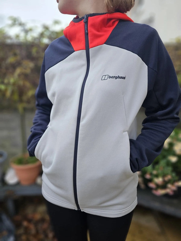 Mens Gyber Full Zip Hoodie Fleece Streetwear Jacket - S/Small