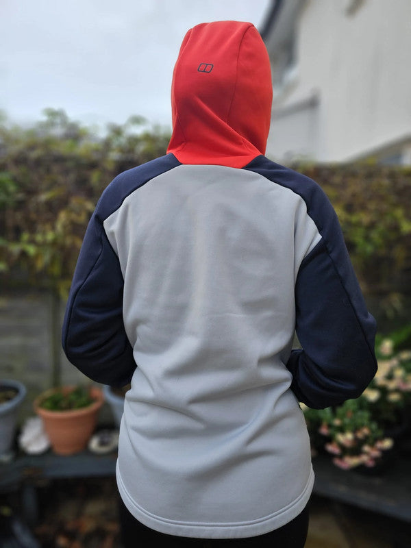 Mens Gyber Full Zip Hoodie Fleece Streetwear Jacket - S/Small