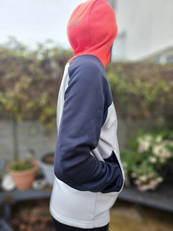 Mens Gyber Full Zip Hoodie Fleece Streetwear Jacket - S/Small