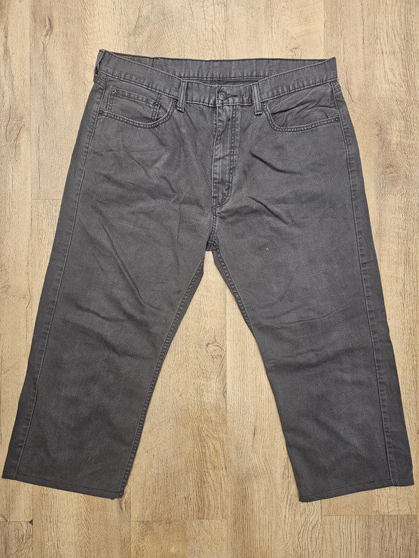 Levi's Grey Jeans 505 Regular Fit - W37/22L
