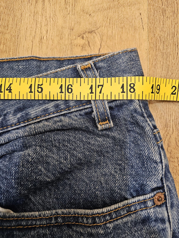Levi's Blue Ripped Jeans 550 Relaxed Fit - W37/26L