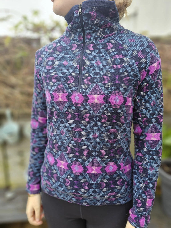 Columbia Aztec Geo 1/2 Zip Pullover fleece Jumper - S/Small (M)