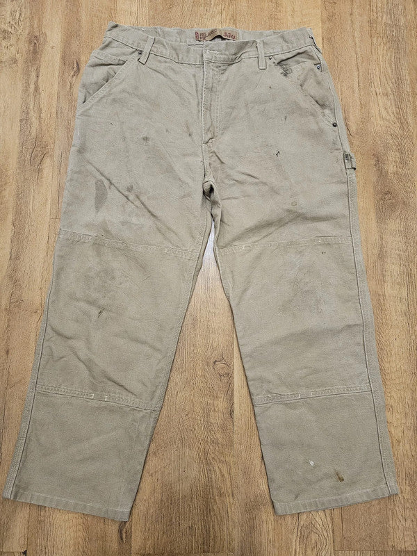 Levi's Beige Carpenter Jeans 550 Relaxed Fit - W36/27L