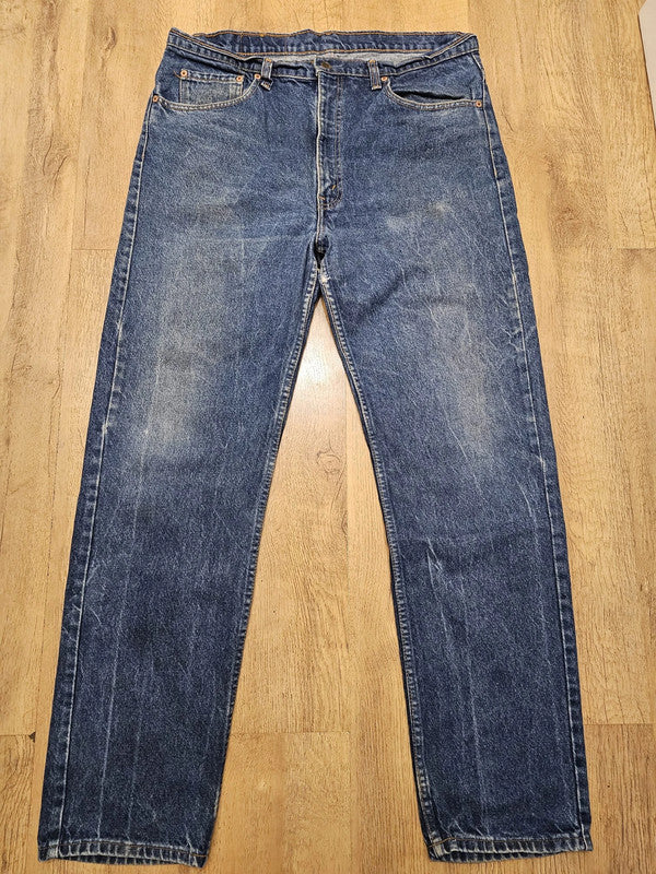 Levi's Blue Jeans 505 Regular Fit - W36/31L