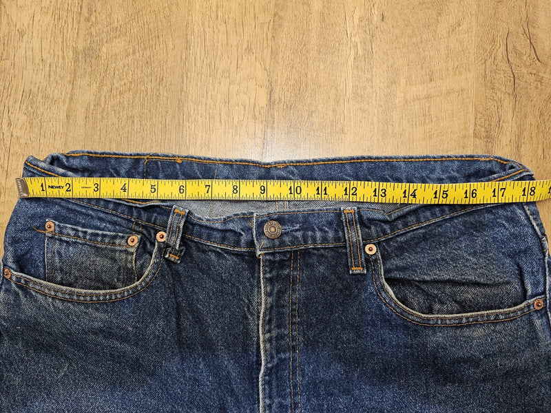 Levi's Blue Jeans 505 Regular Fit - W36/31L