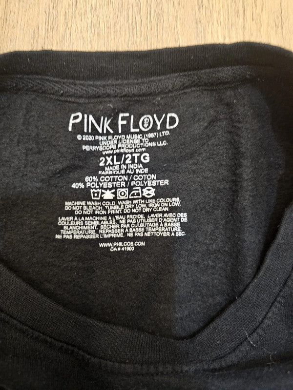 Pink Floyd Unisex Black Pullover Jumper/Sweatshirt - XXL/2XL