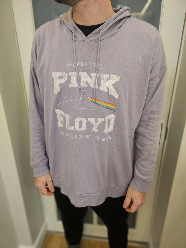 Pink Floyd Unisex Lilac Pullover Hoodie - XXL/2XL 22/24