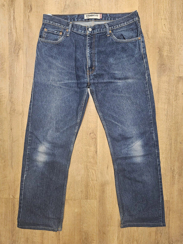 Levi's Blue Jeans 505 Straight Fit - W38/31L