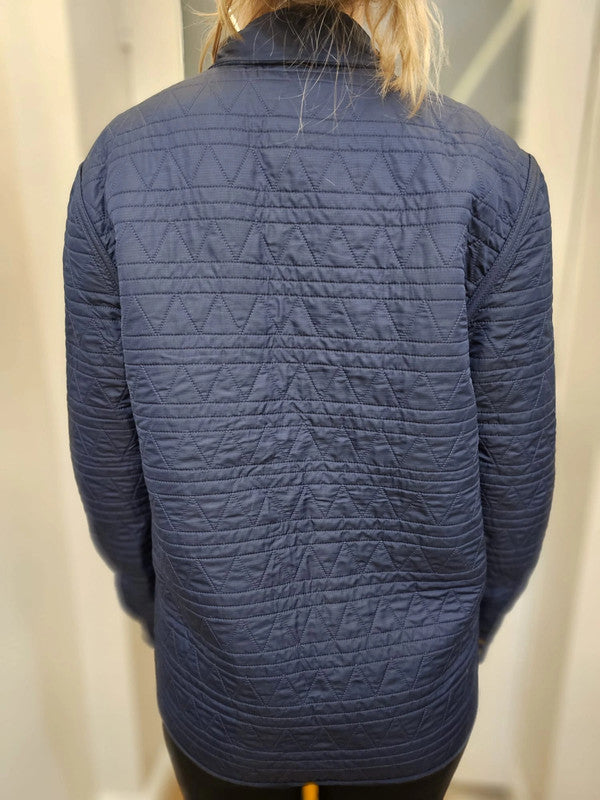 Levi's Navy Reversible Quilted Shacket/Jacket/Overshirt - M/Medium/10
