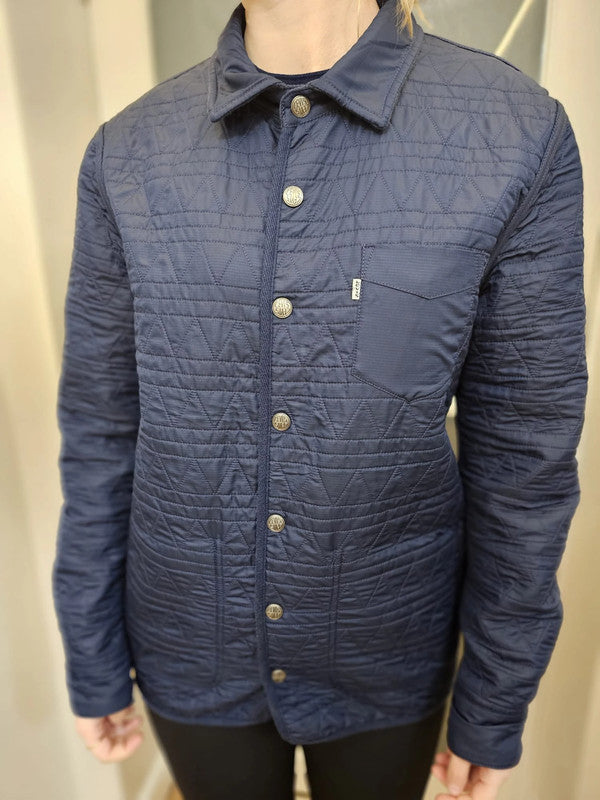 Levi's Navy Reversible Quilted Shacket/Jacket/Overshirt - M/Medium/10