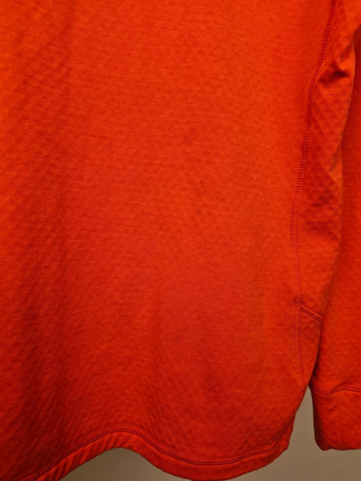 Rab Womens 1/2 Zip Pullover Fleece Mid Layer Jumper - UK 16 - Orange