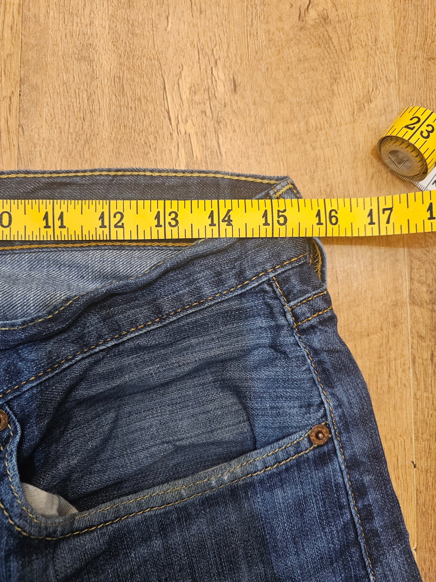 Levi's Original 505 Blue Jeans Regular Fit - W31/24L Denim