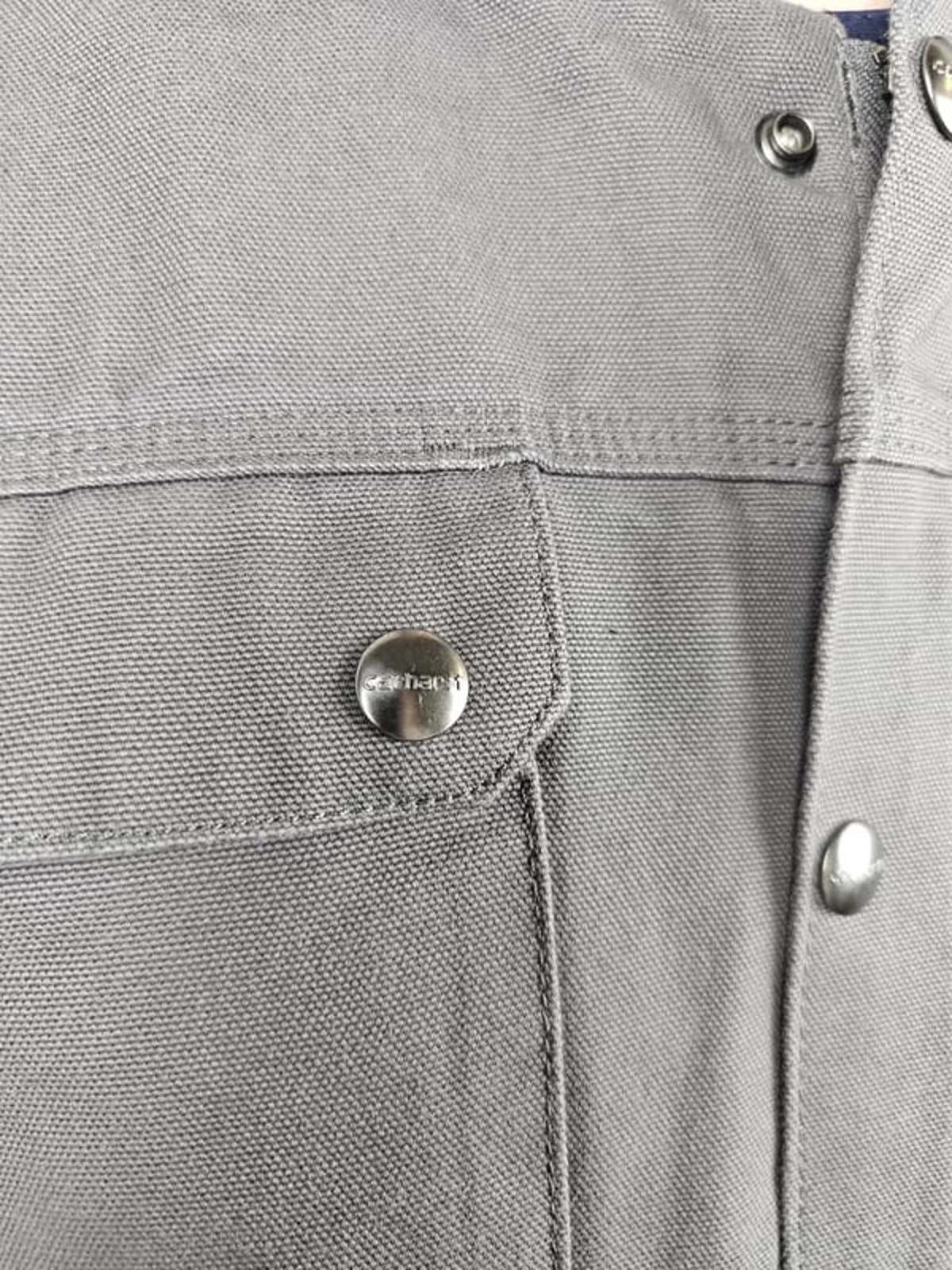 Carharrt Mens Charcoal Grey Arctic Lined Utility/Field Jacket - M/Medium L/Large
