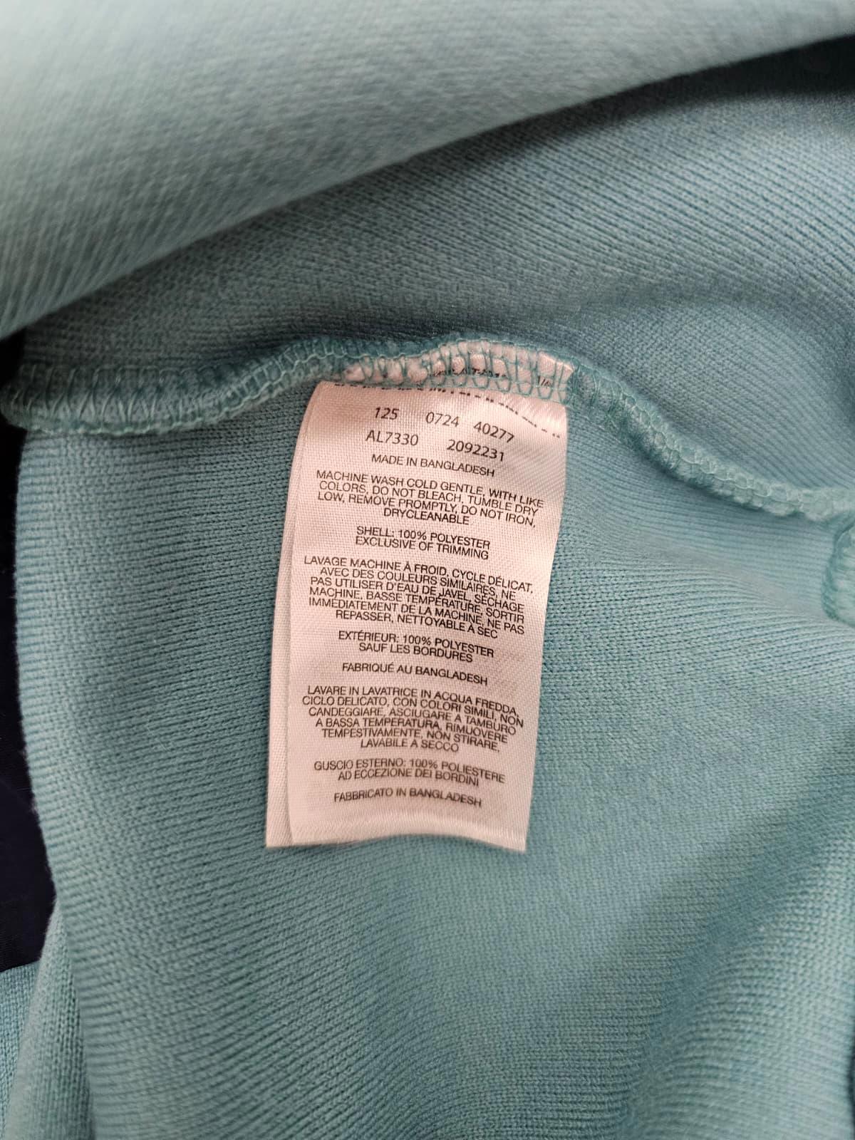 Columbia Womens Pullover Snap Button Fleece Jumper - M/Medium - Teal
