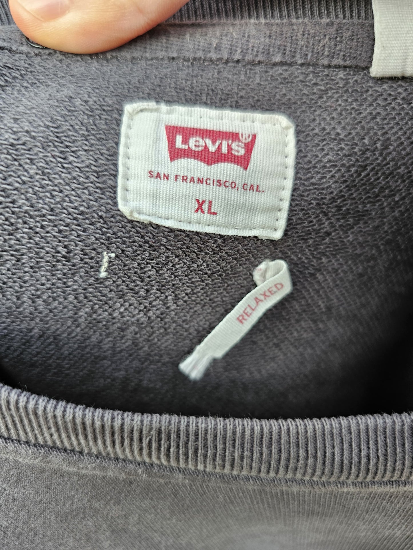 Mens Levi's Pullover Sweatshirt Jumper - XL/Extra Large