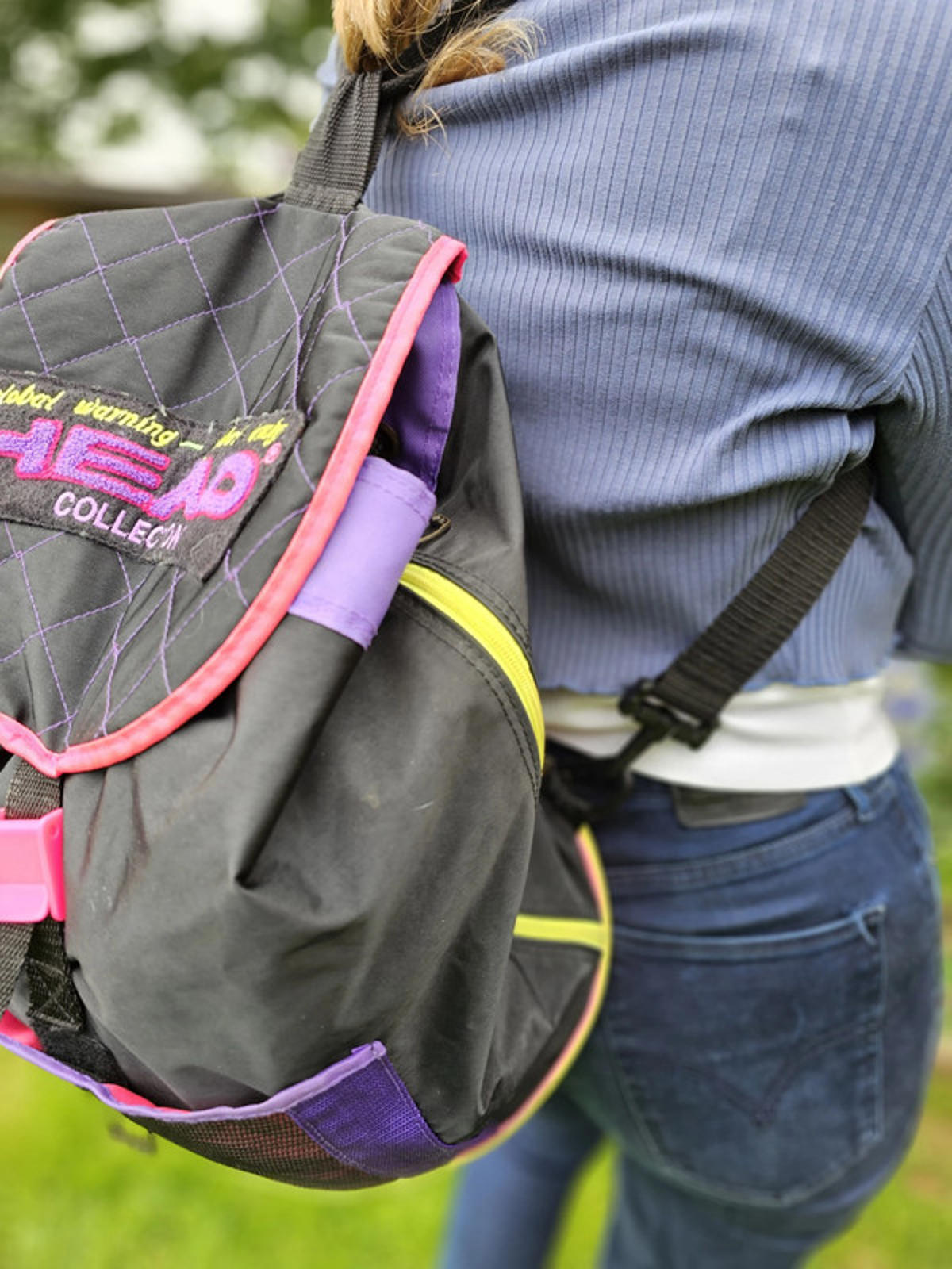 Vintage HEAD Global Warming Collection Backpack/Rucksack 80's/90's - Tennis