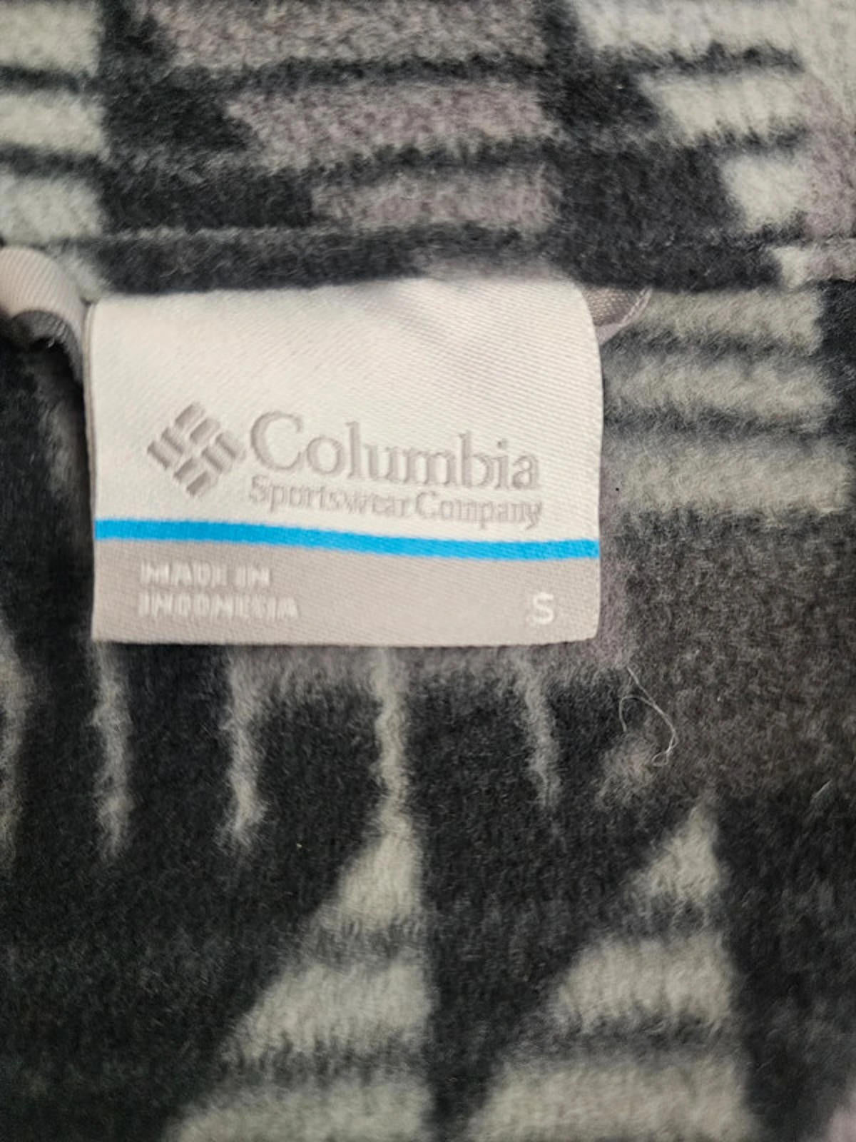 Columbia Mens Aztec/Geo Print Full Zip Fleece Jacket - S/Small - Multicolour