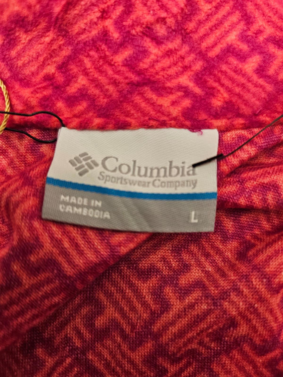 Columbia Womens Lightweight 1/4 Zip Pullover Fleece Jumper - L/Large (16)