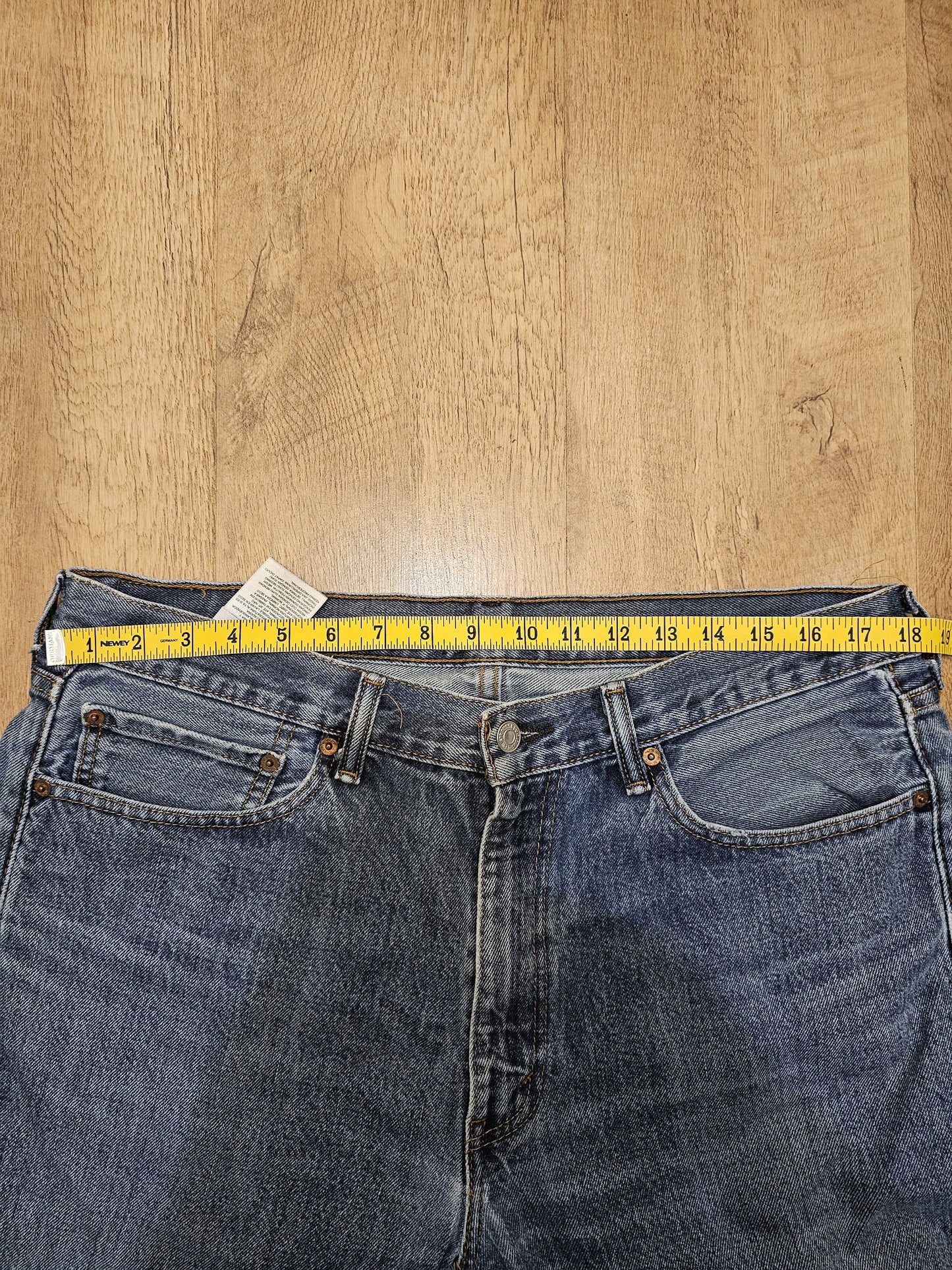 Levi's Blue Jeans 505 Regular Fit - W36/33L