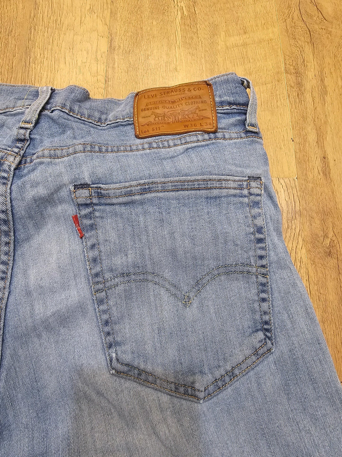 Levi's Blue Jeans 511 Slim Fit - W33/34L