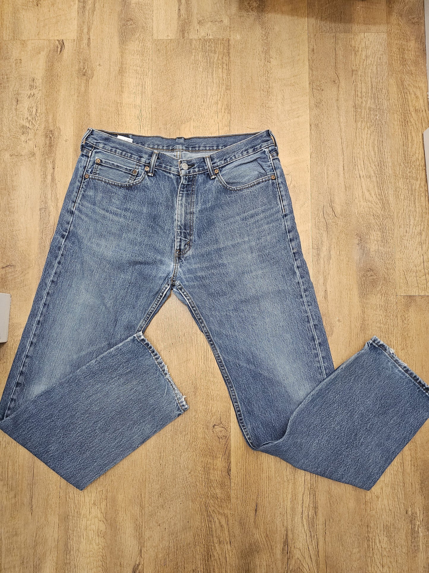 Levi's Blue Jeans 505 Regular Fit - W36/33L