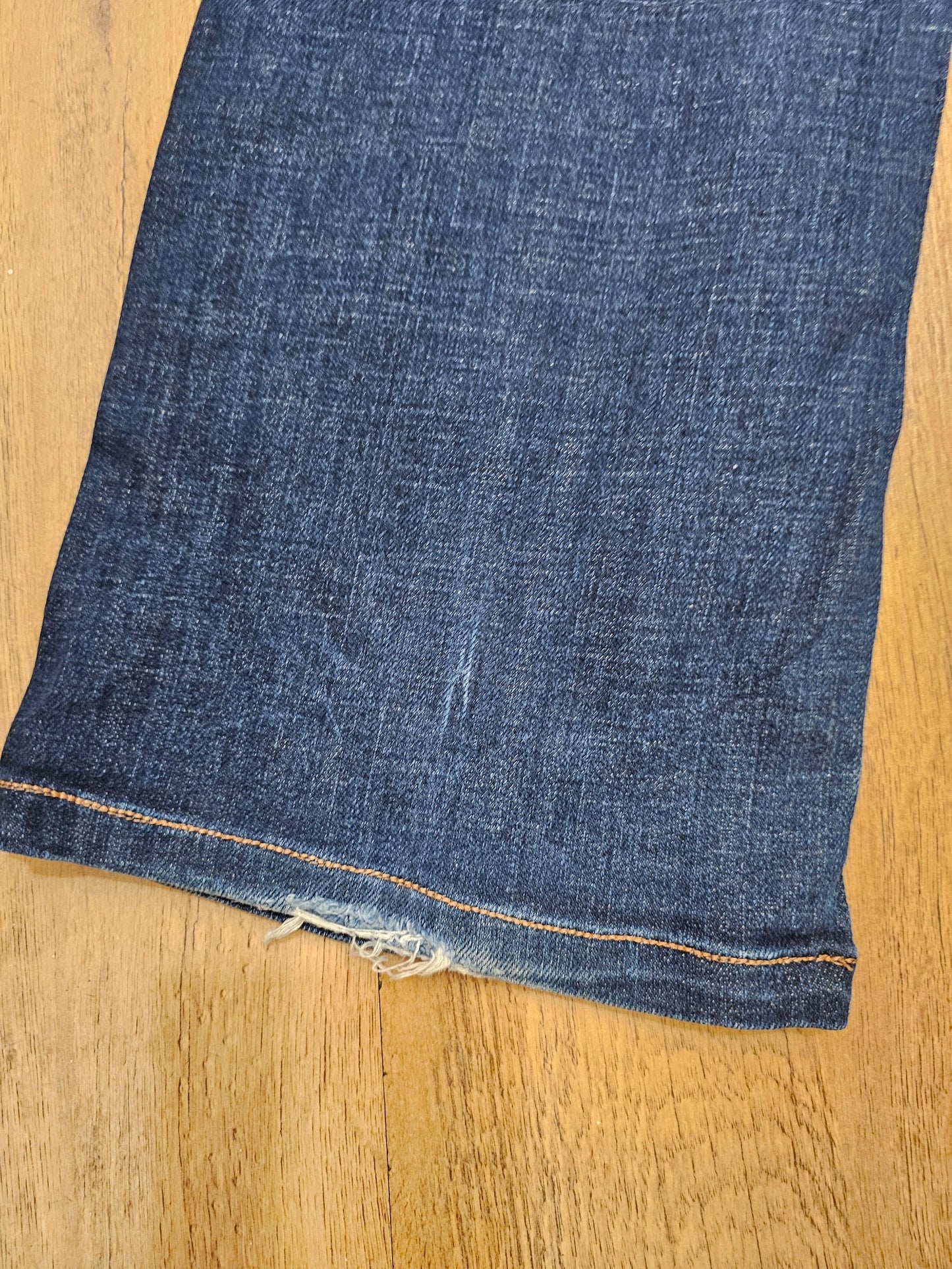 Levi's Womens Blue Jeans 529 Curvy Boot Cut Fit - W27/30L