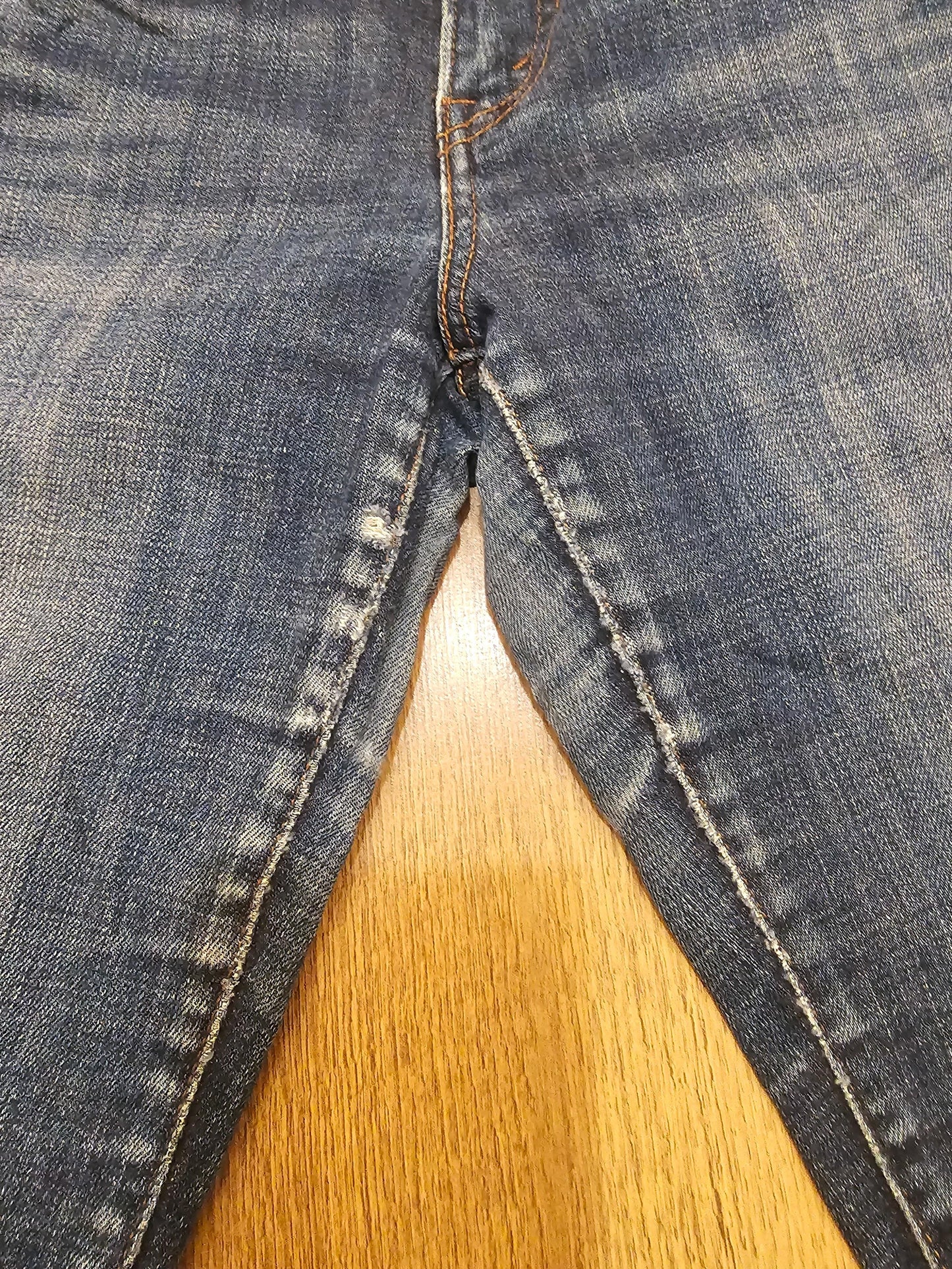 Levi's Womens Blue Jeans 529 Curvy Boot Cut Fit - W27/30L
