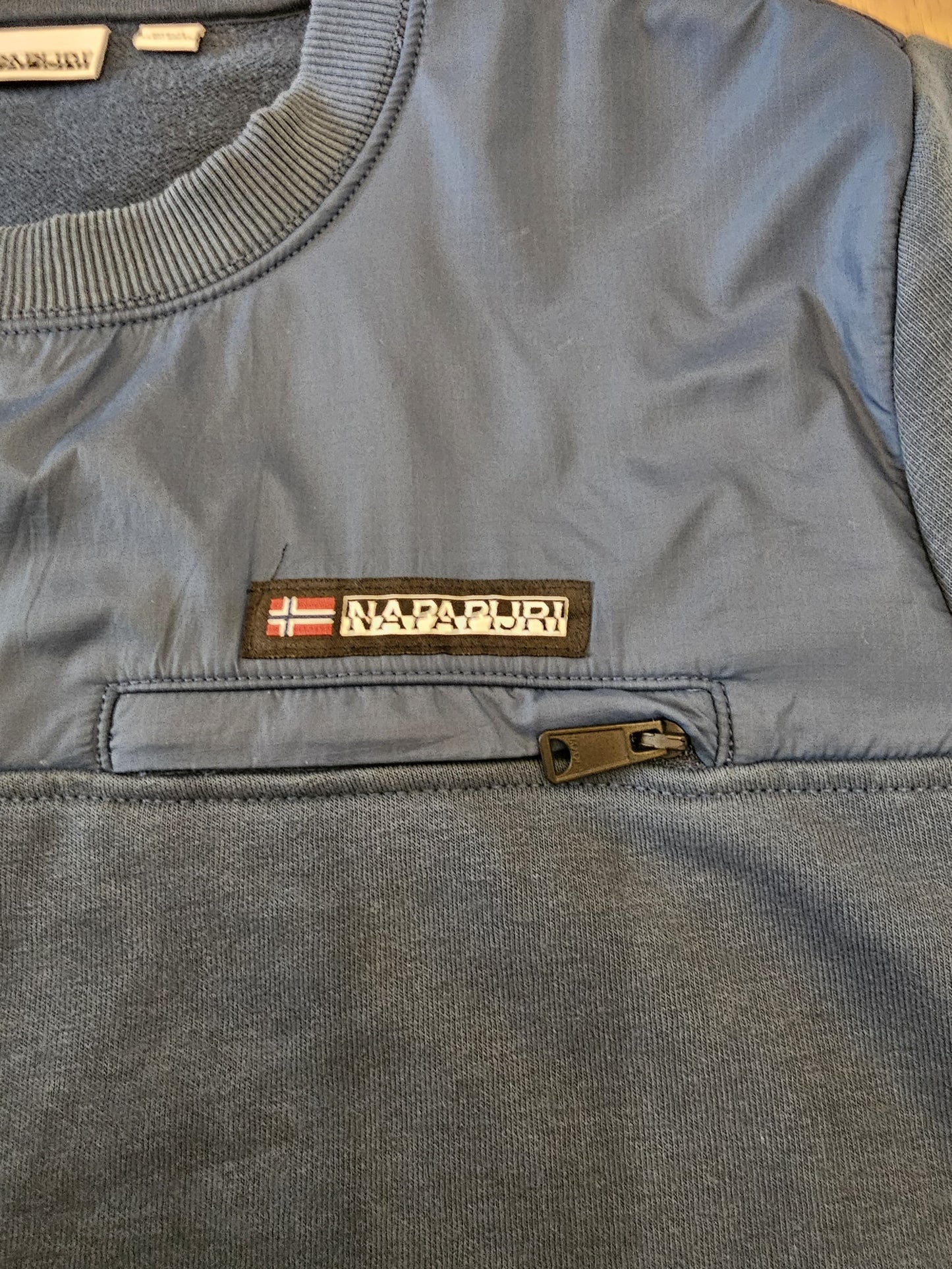 Napapijri Bamix Navy Blue Sweatshirt & Joggers Matching Set - S/M Small/Medium