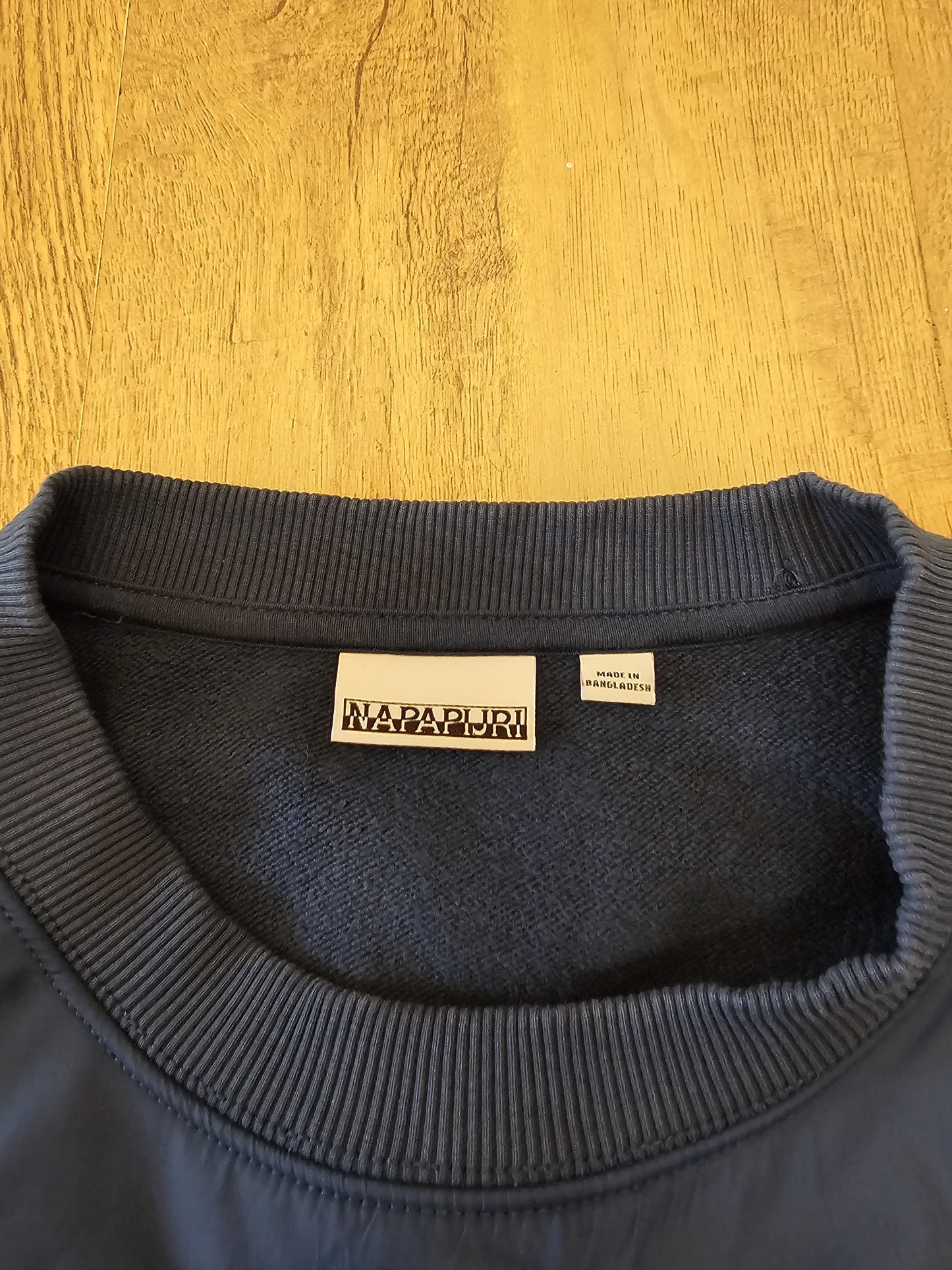 Napapijri Bamix Navy Blue Sweatshirt & Joggers Matching Set - S/M Small/Medium
