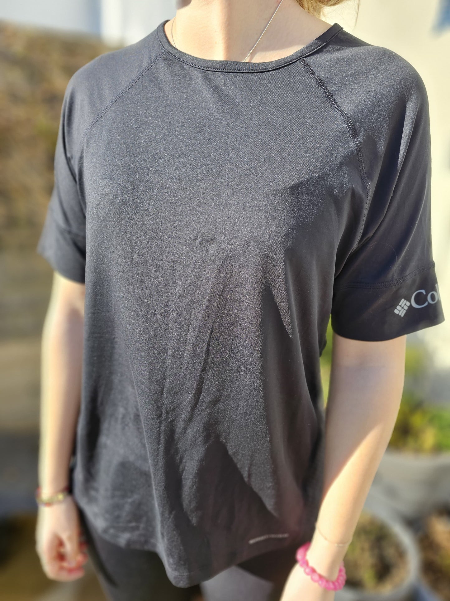 Columbia Activewear/Sport/Base Layer Omni-Wick Short Sleeve T-Shirt Top M/Medium