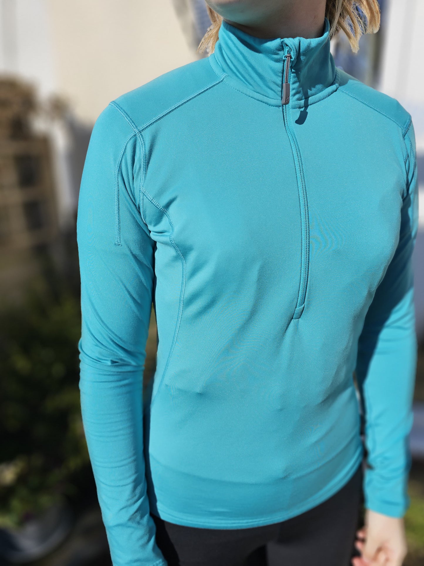 Rab Base/Mid Layer Pullover Pull On Long Sleeve 1/2 Zip - UK 8