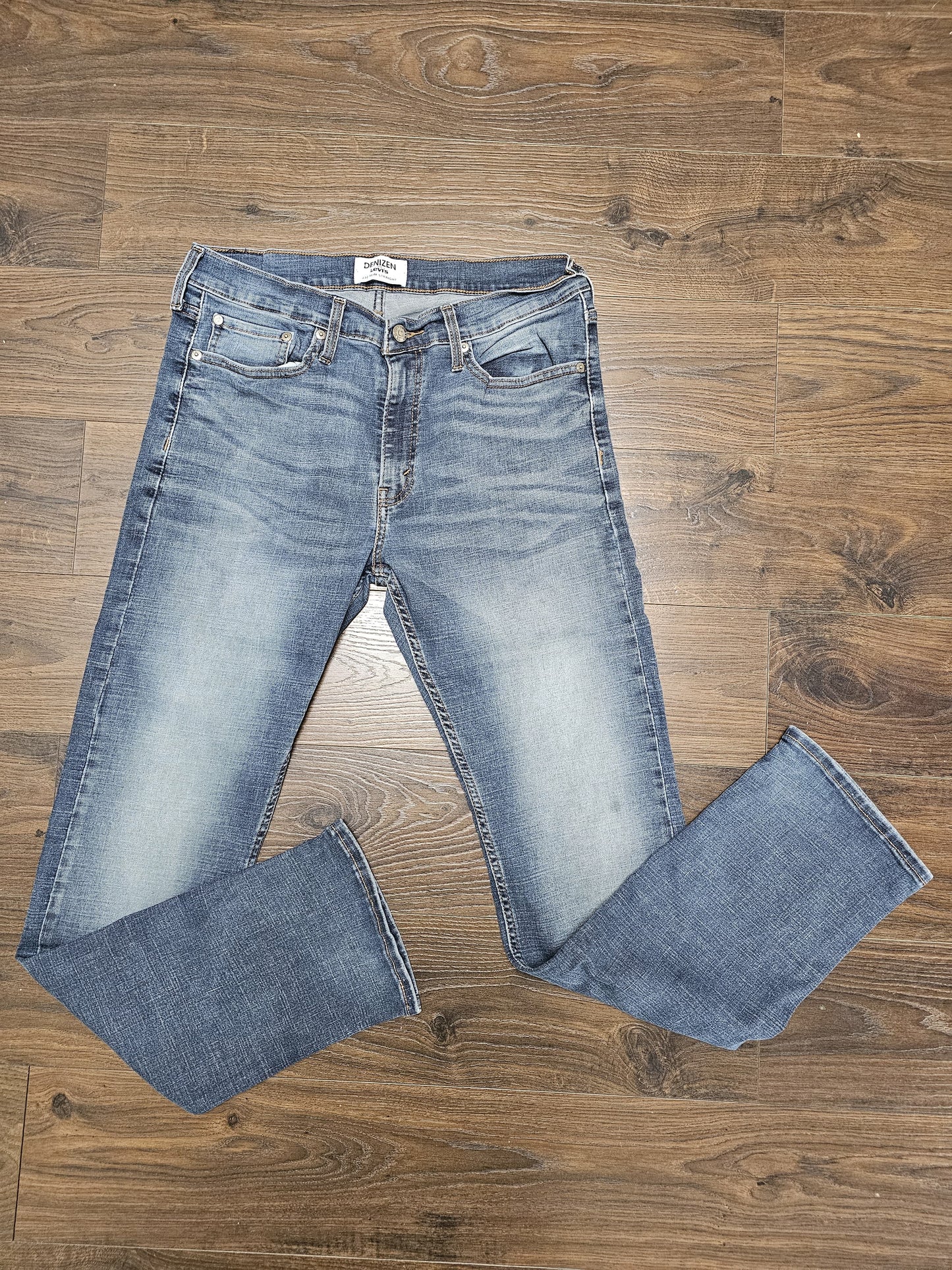 Levi's Mens Blue Jeans 232 Slim Straight Fit W32/32L Denim