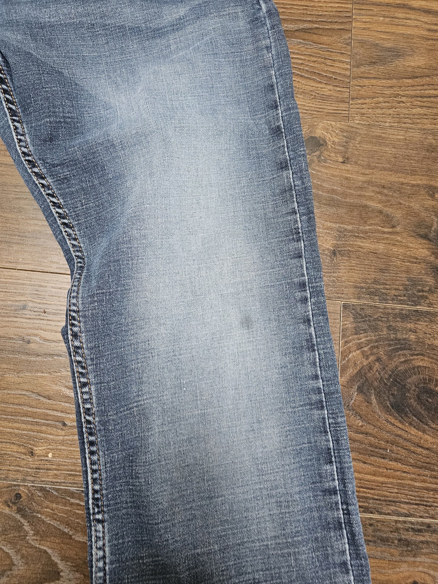 Levi's Mens Blue Jeans 232 Slim Straight Fit W32/32L Denim