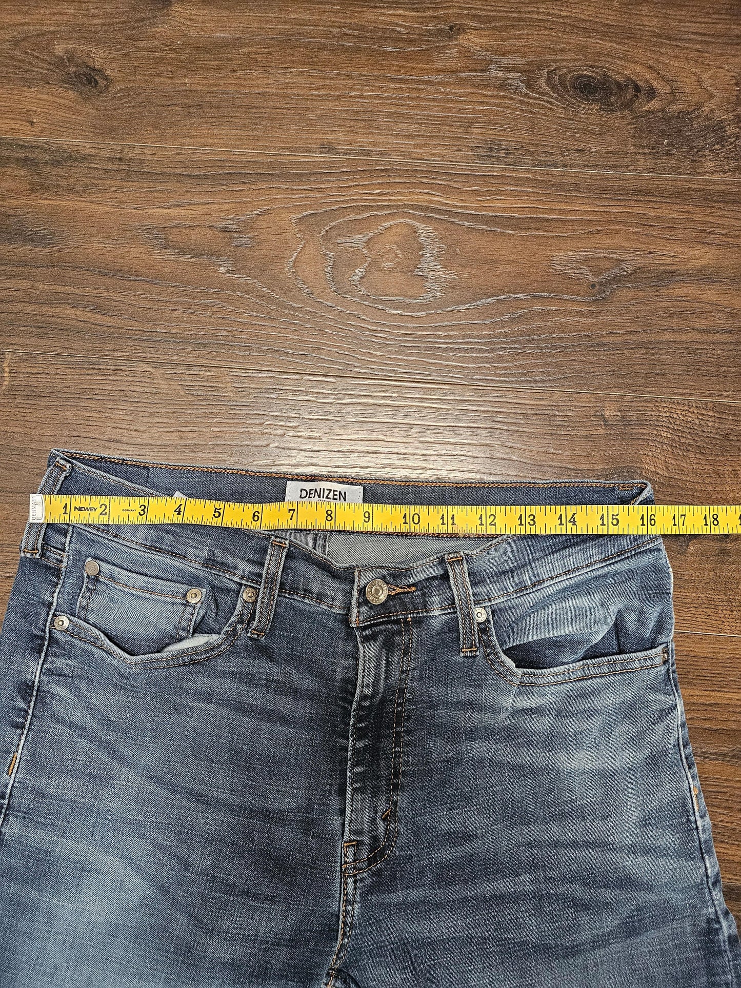 Levi's Mens Blue Jeans 232 Slim Straight Fit W32/32L Denim