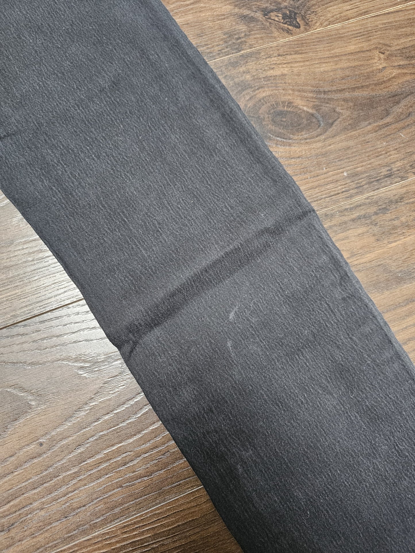 Levi's Mens Black Jeans 513 Slim Straight Fit W29/30L Denim