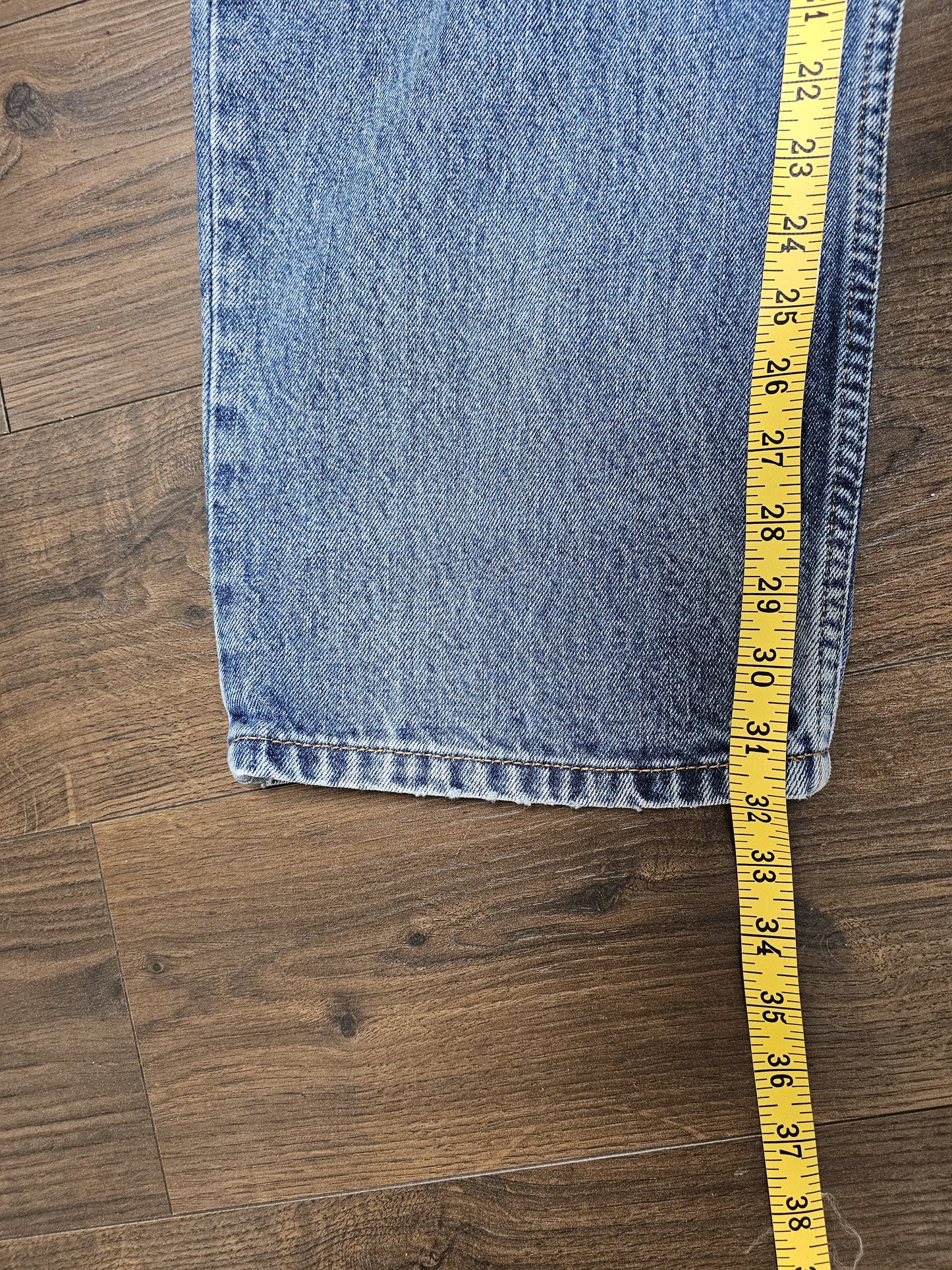 Levi's Mens Blue Jeans 550 Relaxed Fit W39/32L Denim