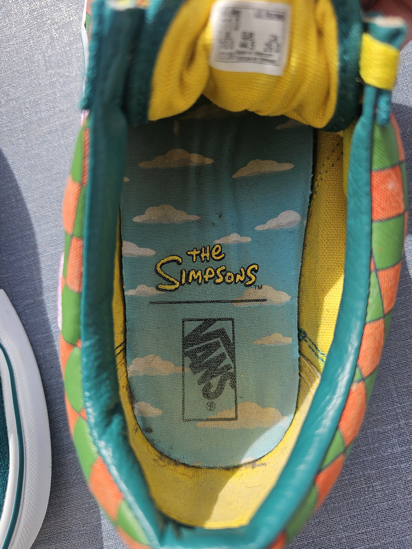Awesome Vans X The Simpsons Moes Bar Sneakers Shoes UK 10/US11/EUR44.5