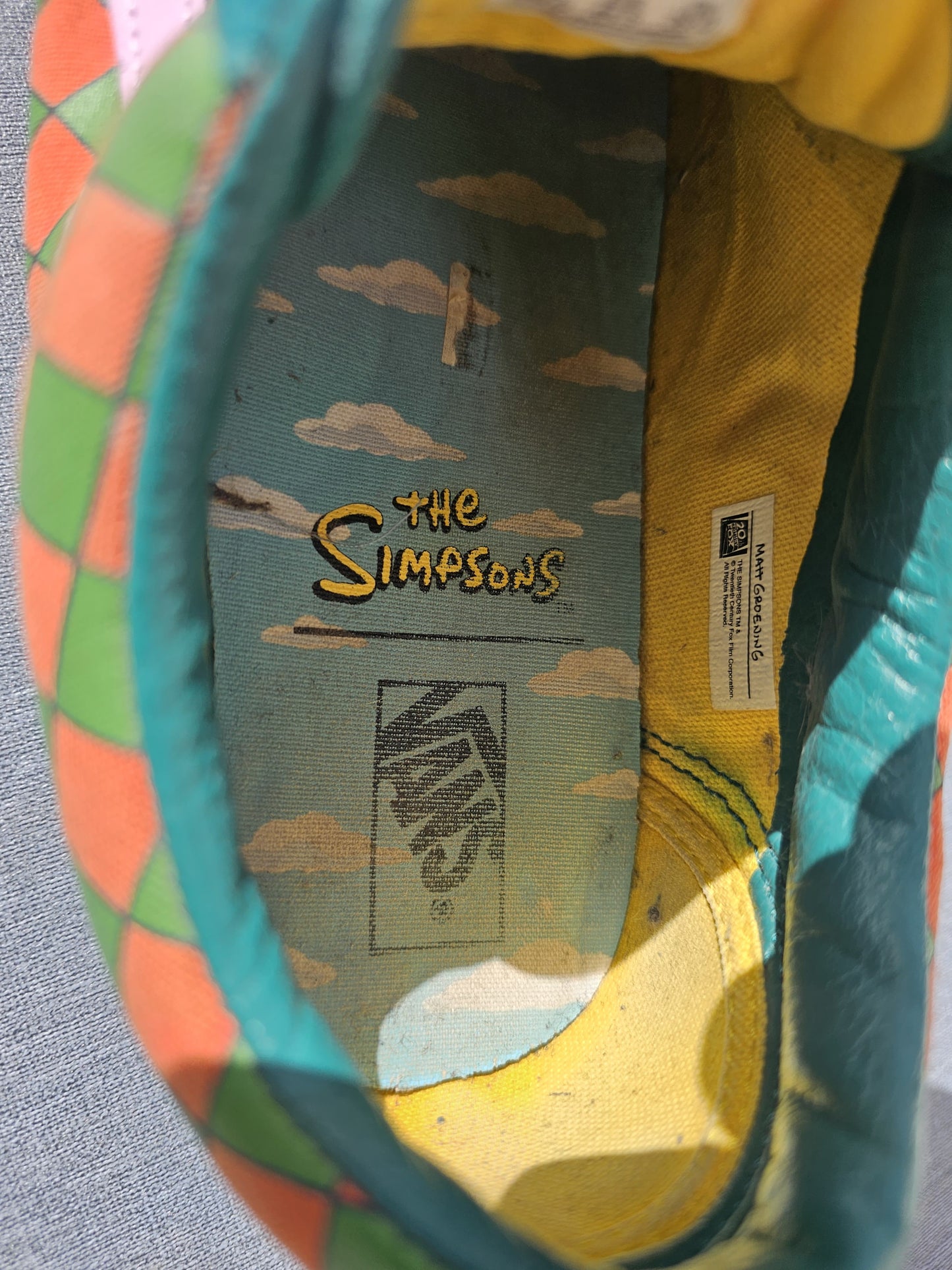 Awesome Vans X The Simpsons Moes Bar Sneakers Shoes UK 10/US11/EUR44.5