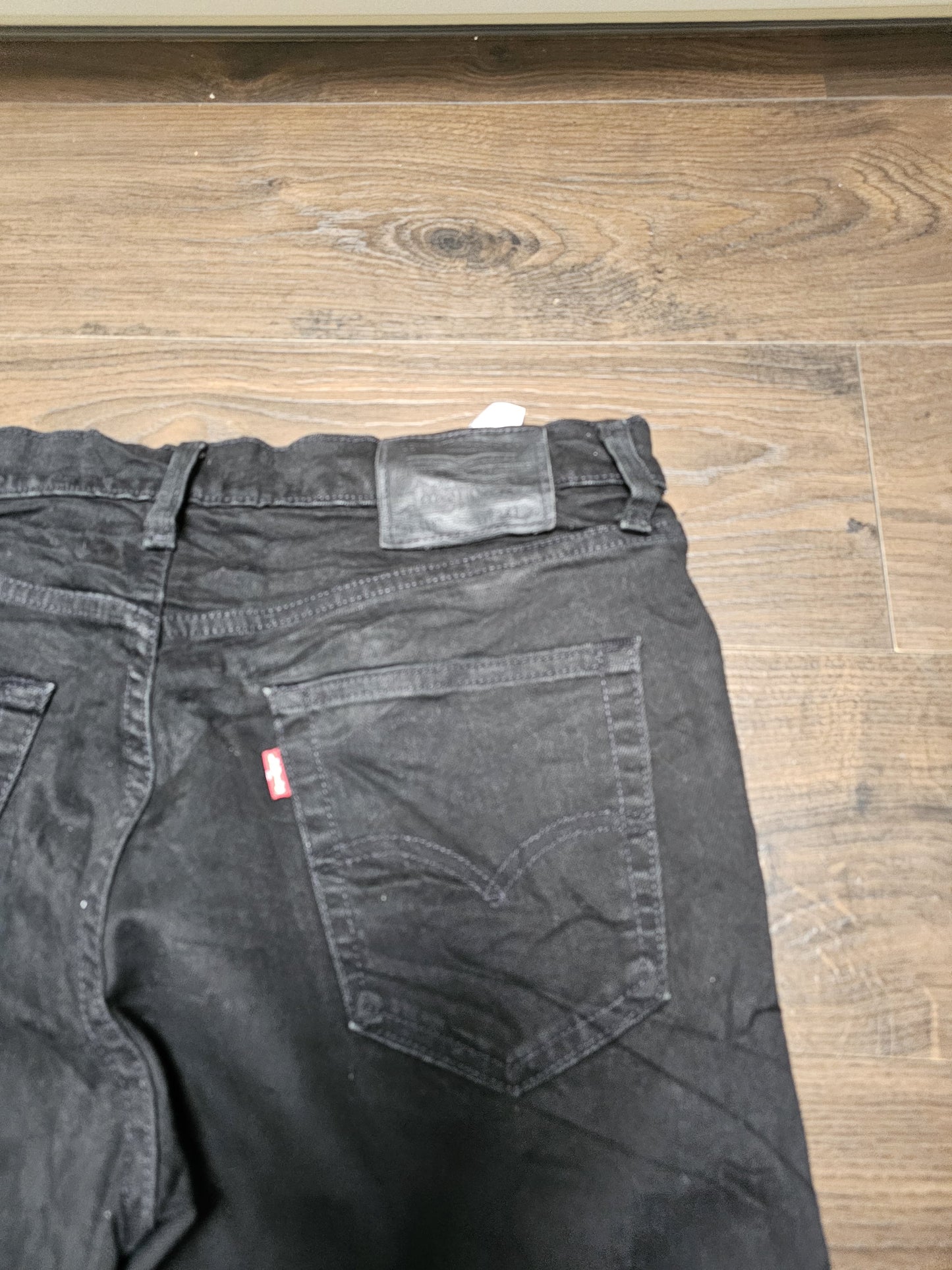 Levi's Mens Black Jeans 511 Slim Fit W34/31L Denim